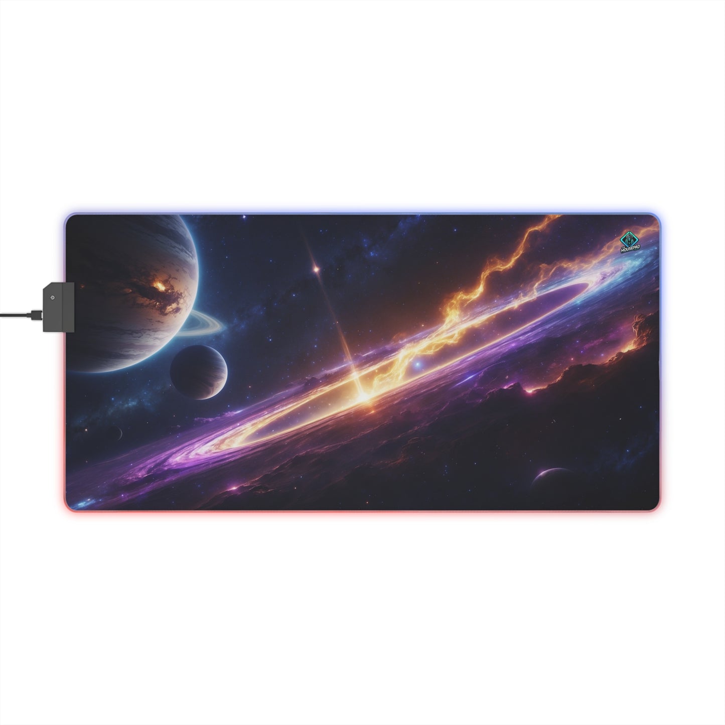 LED Deskmat - Cosmic Rift