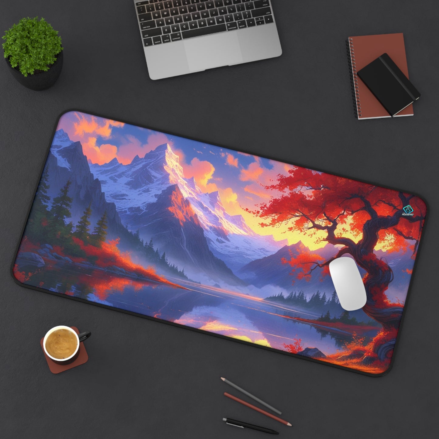 Gaming Deskmat - Sunset Peaks 16" x 32" (US Version)