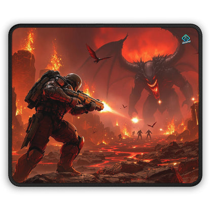 Gaming Mousepad - Infernal Showdown 9" x 7" (US Version)