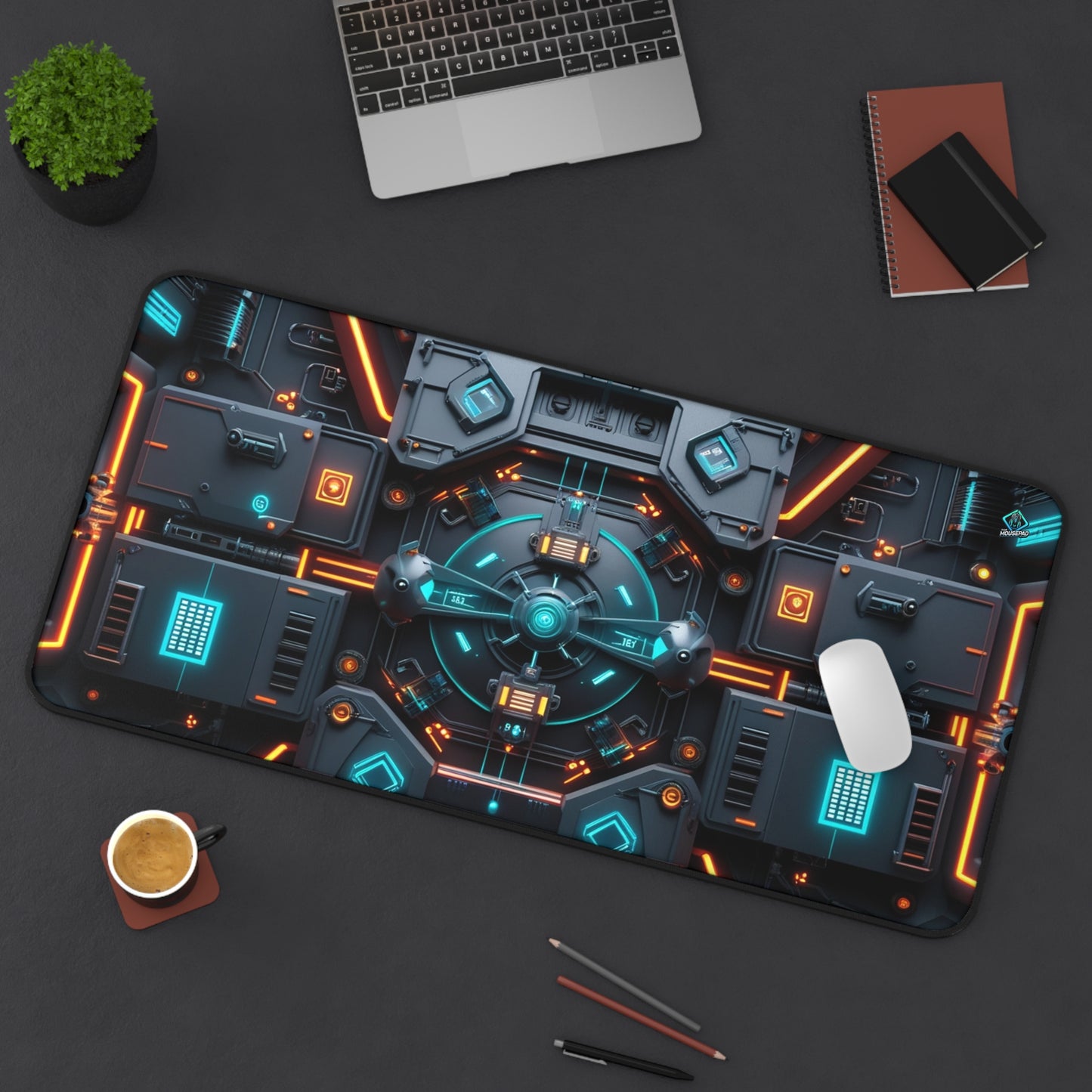 Gaming Deskmat - CyberCore 16" x 32" (US Version)