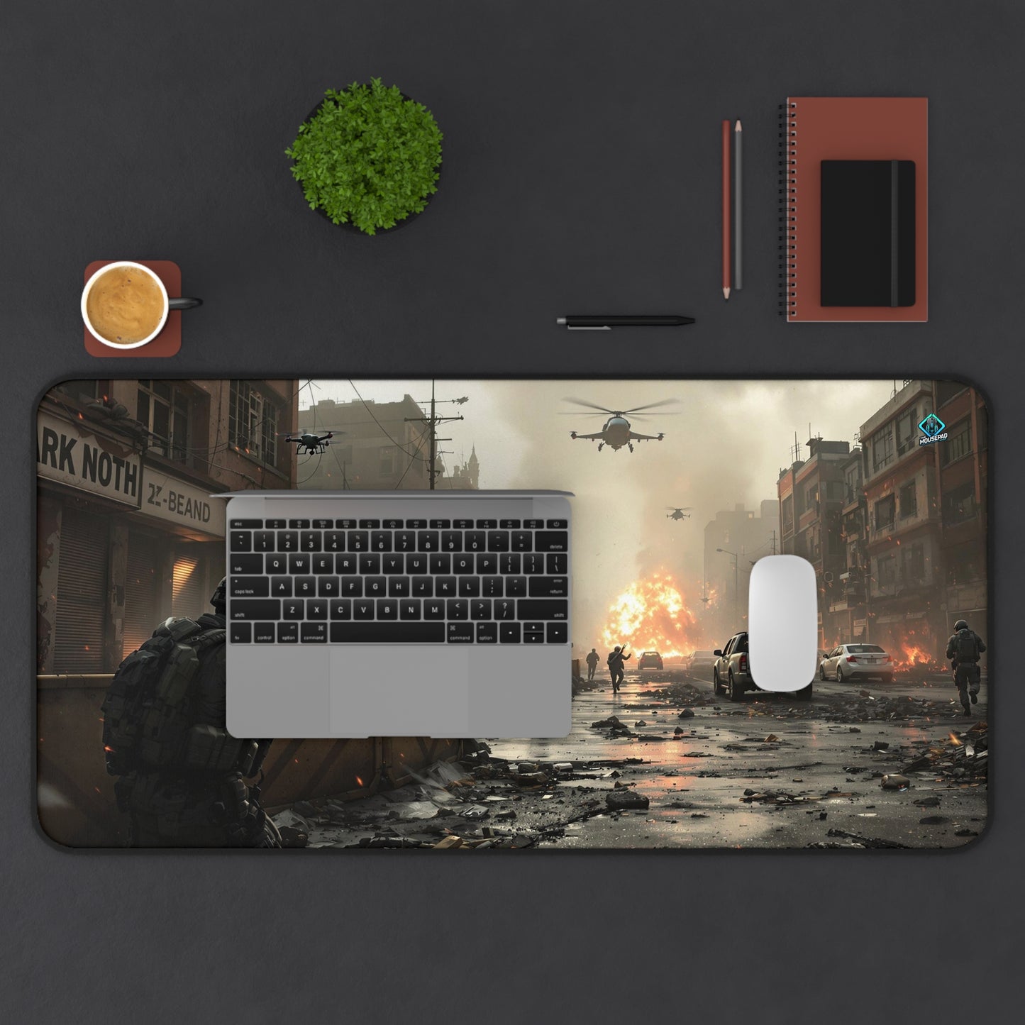 Gaming Deskmat - Urban Warfare 16" x 32" (US Version)