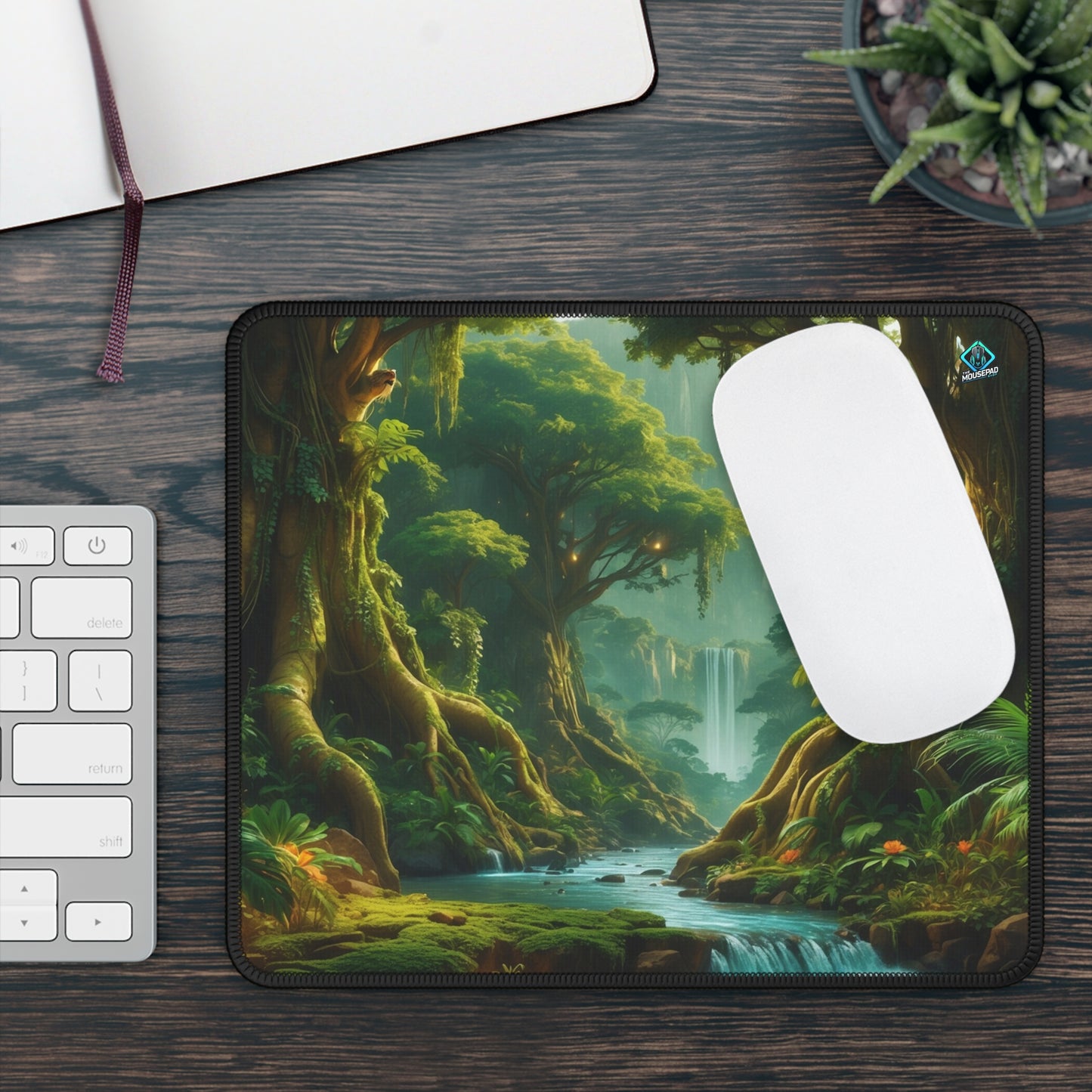 Gaming Mousepad - Mystic Jungle  9" x 7" (US Version)