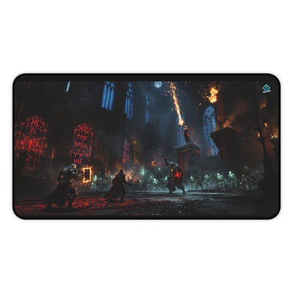 Gaming Deskmat - Cathedral of Shadows 12" x 22" (US Version)