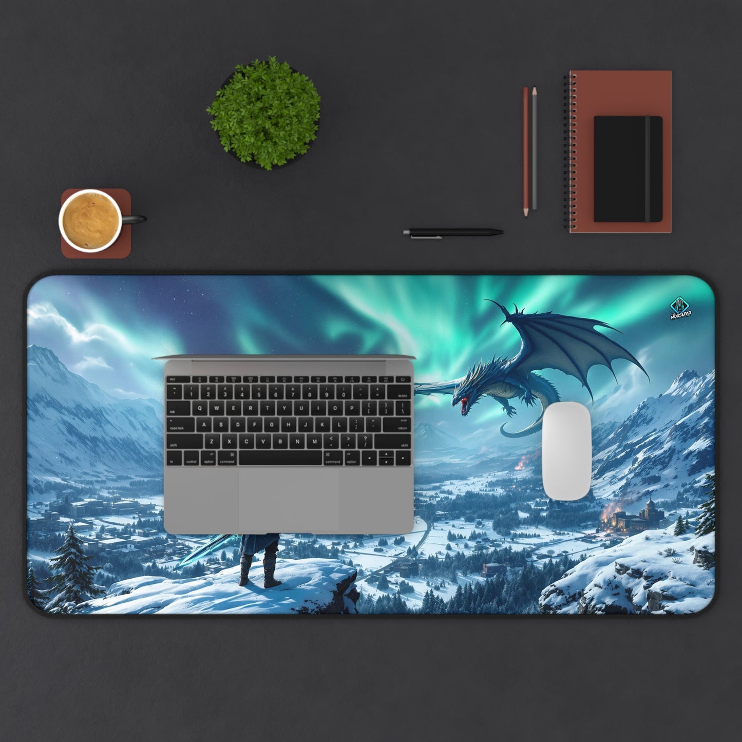 Gaming Deskmat - Aurora Clash 16" x 32" (US Version)