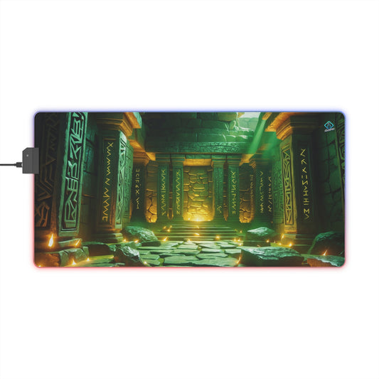 LED Deskmat - Ancient Ruins