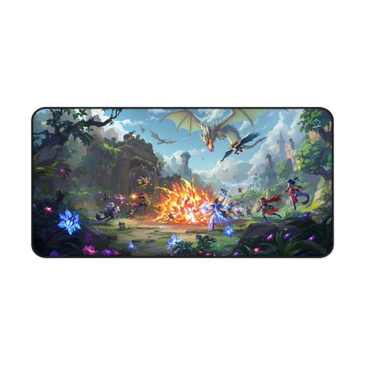 Gaming Deskmat - Fantasy Battle Royale 16" x 32" (US Version)