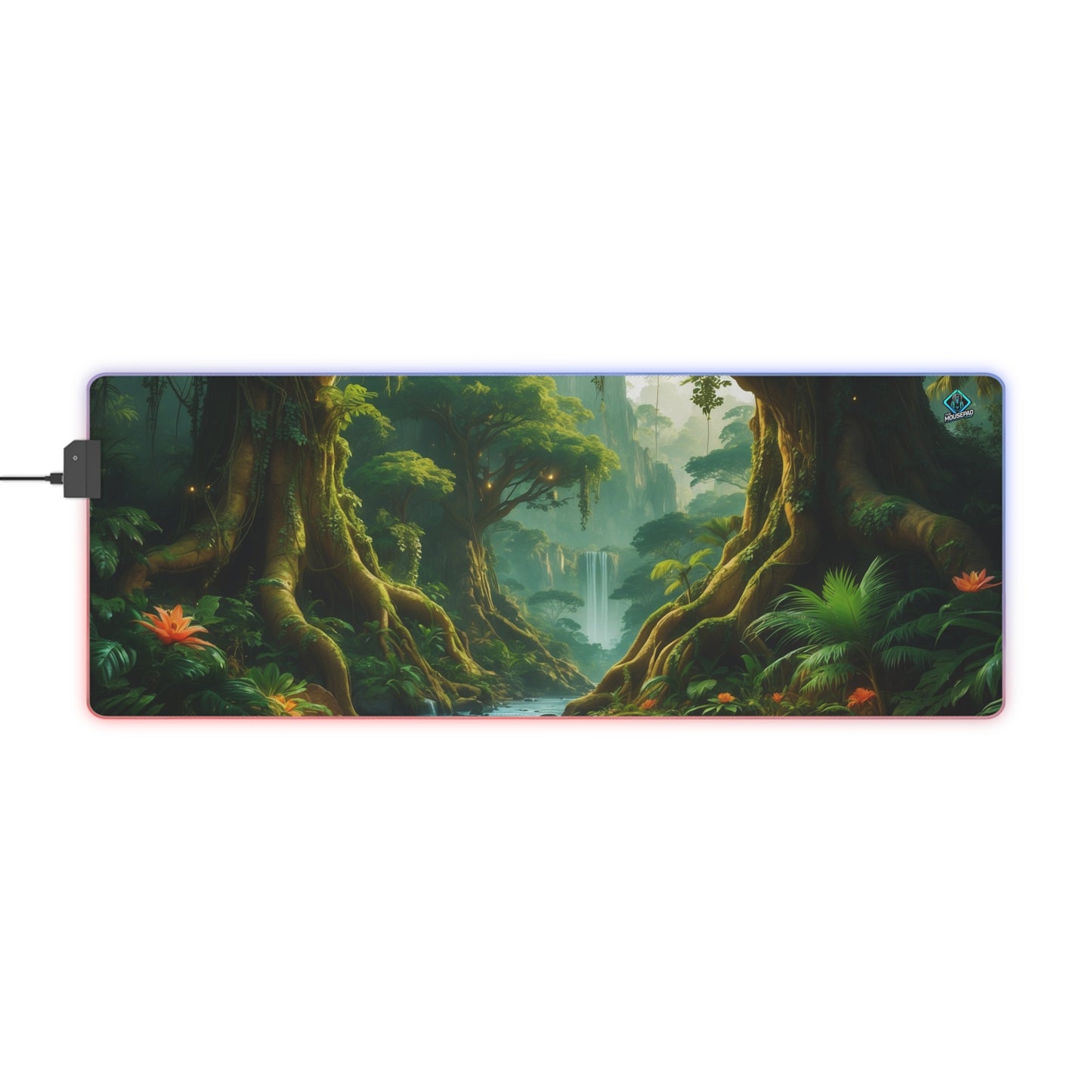 LED Deskmat - Mystic Jungle