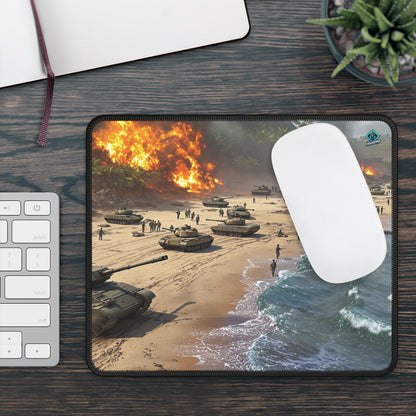 Gaming Mousepad - Beachfront Battlefield 9" x 7" (US Version)