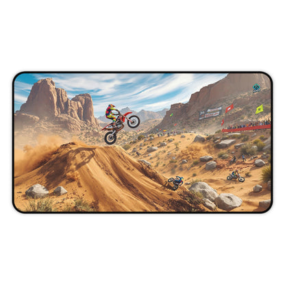 Gaming Deskmat - Desert Motocross 12" x 22" (US Version)