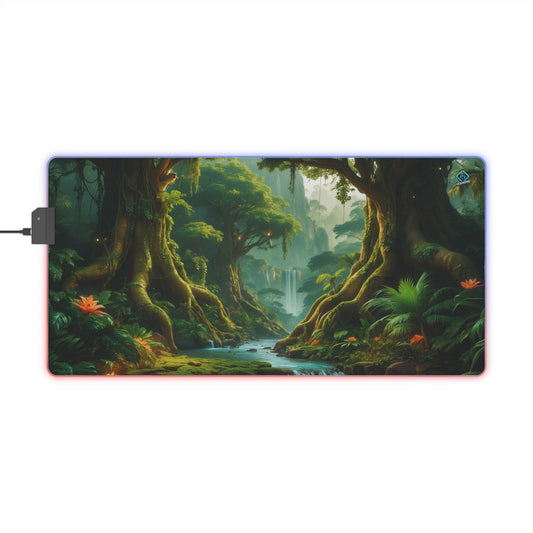 LED Deskmat - Mystic Jungle