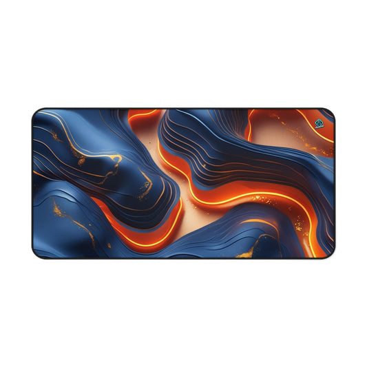 Gaming Deskmat - Lava Flow 16" x 32" (US Version)