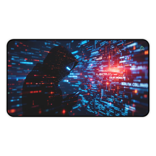 Gaming Deskmat - Cyber Hacker 12" x 22" (US Version)