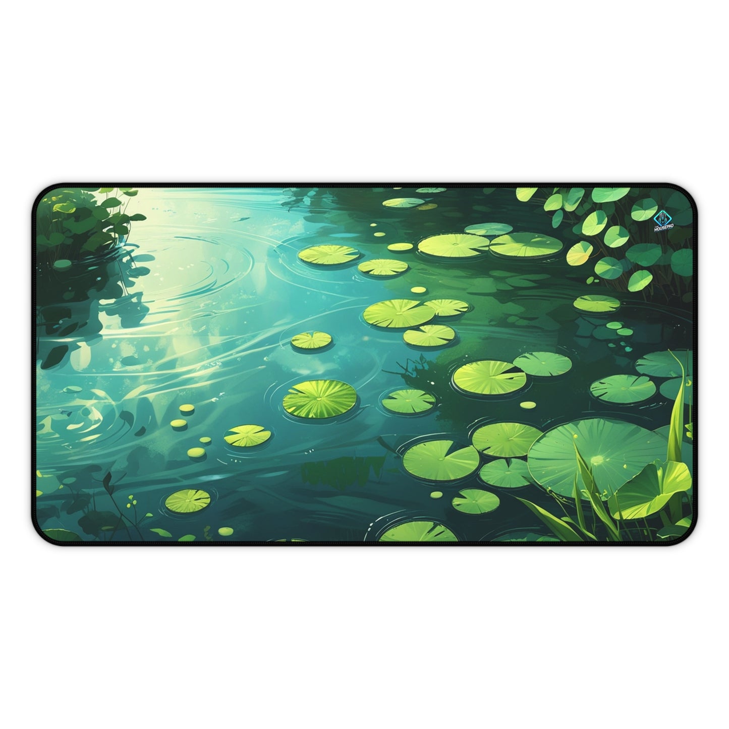 Gaming Deskmat - Serene Pond 12" x 22" (US Version)