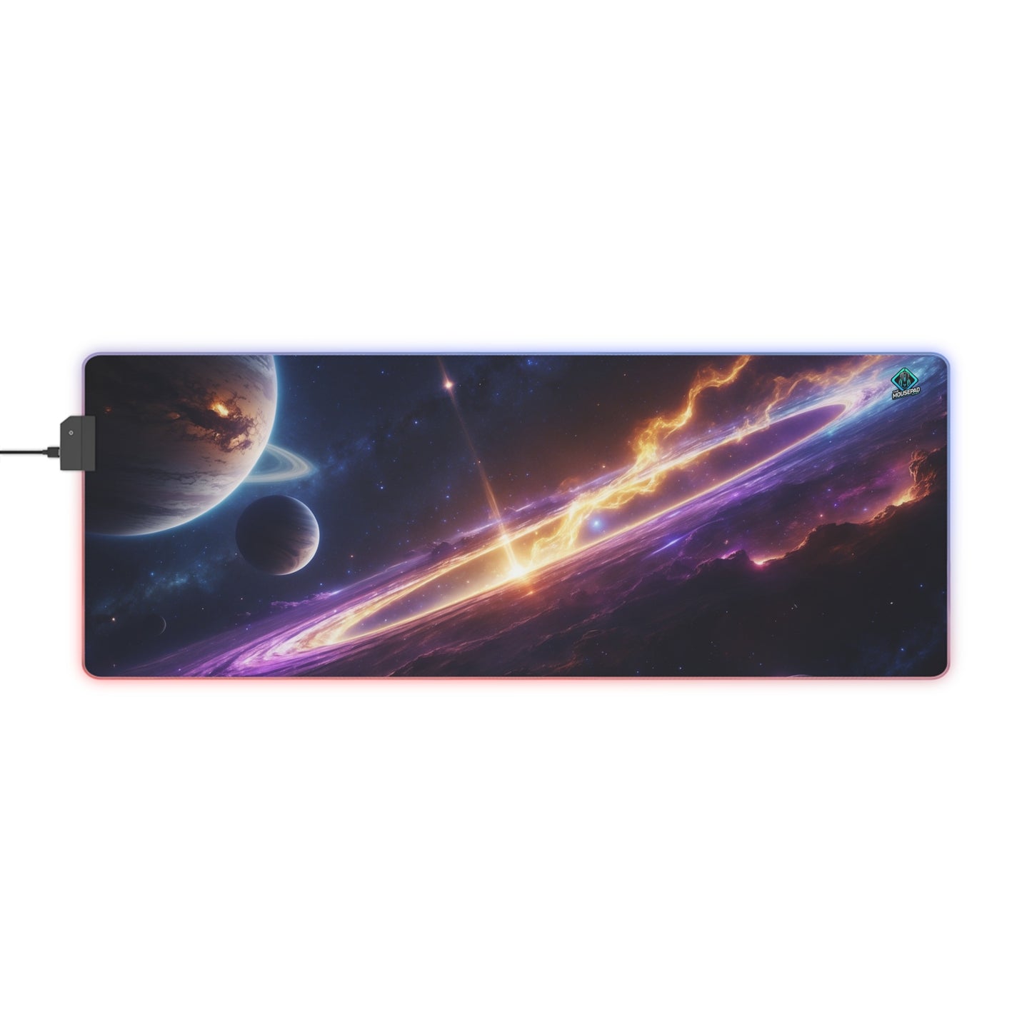 LED Deskmat - Cosmic Rift