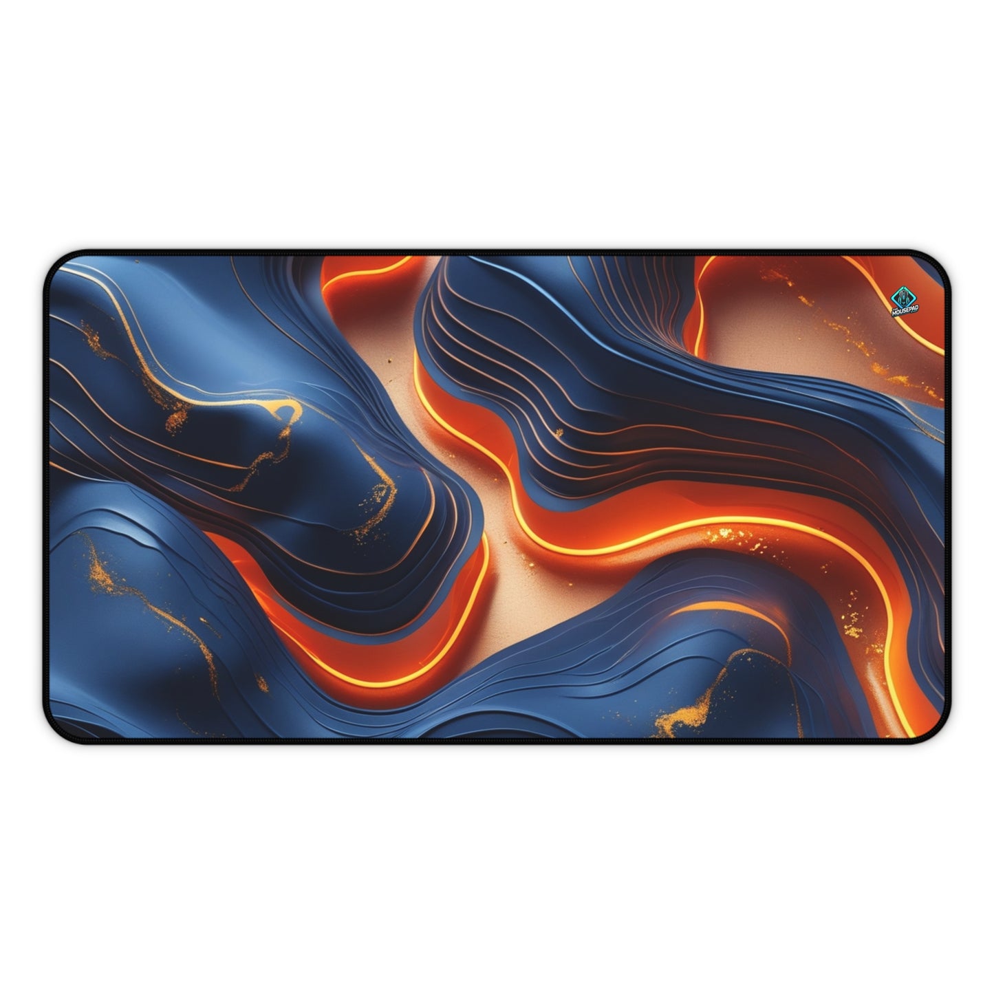 Gaming Deskmat - Lava Flow 12" x 22" (US Version)