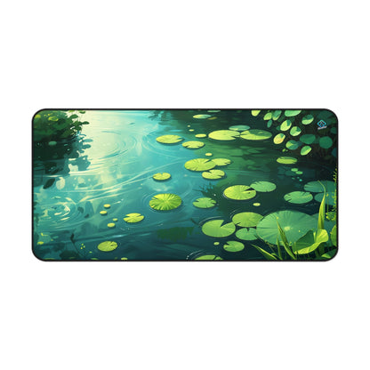 Gaming Deskmat - Serene Pond 16" x 32" (US Version)